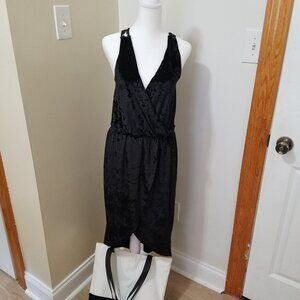 POL Black Velvet Dress - S
